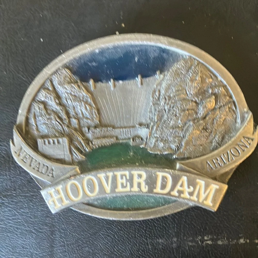 Hoover dam belt buckle